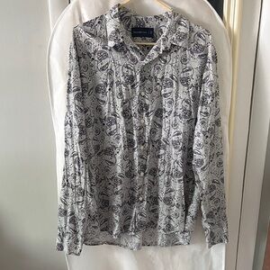 Abercrombie & Fitch - Mens button down floral shirt